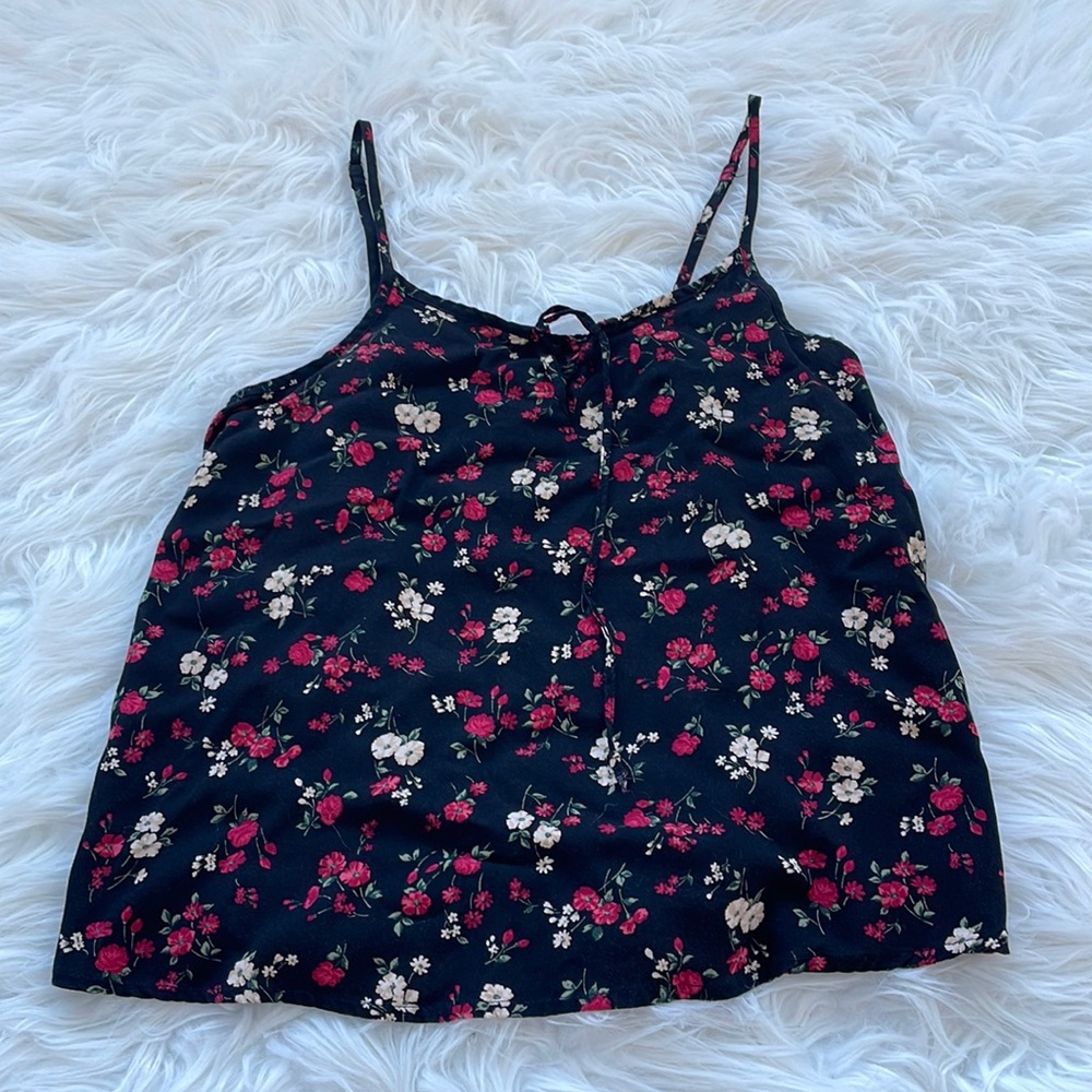 Hollister Floral Tank Top